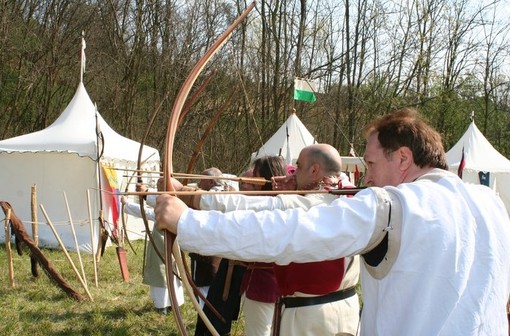 Una immagine di repertorio del torneo di tiro con l'arco