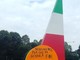 Torino, nuovamente imbrattato il “Totem della Pace” della Pellerina