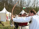 Una immagine di repertorio del torneo di tiro con l'arco