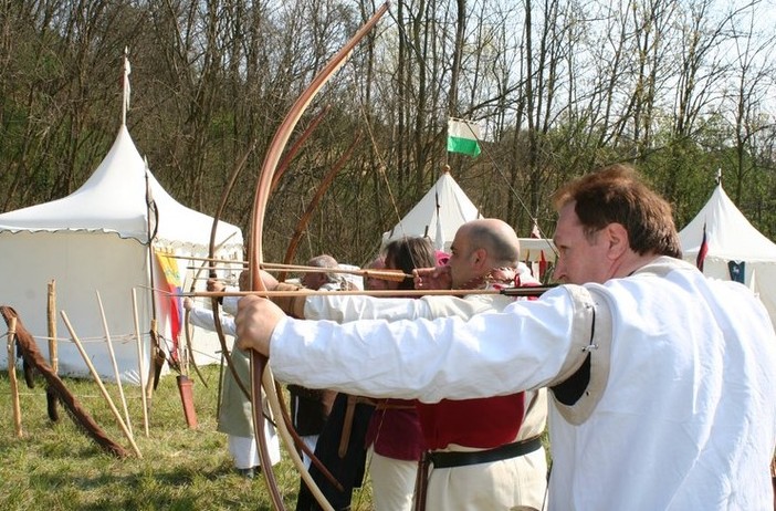 Una immagine di repertorio del torneo di tiro con l'arco