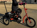 Ritrovata la bici sottratta a Olly, bambina di otto anni con problemi motori