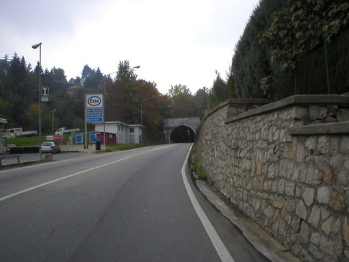 tunnel del traforo del Pino
