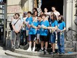 Iniziativa con le scuole in via Sant'Ottavio