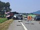 Incidente lungo la Torino-Aosta