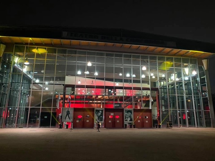 L'esterno del Teatro della Concordia di Venaria L'esterno del Teatro della Concordia di Venaria