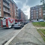 Forze dell'ordine sul posto, a Santa Rita