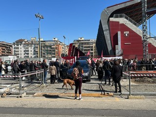 Ultimo saluto al Filadelfia per Nicola Mansi