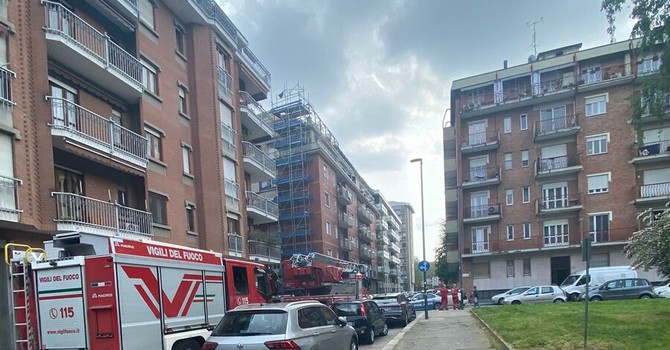 Forze dell'ordine sul posto, a Santa Rita