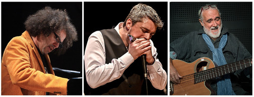 El Mate Trio live sul palco del FolkClub