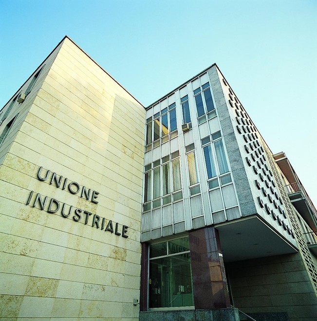 Una foto in esterno dell'Unione Industriali