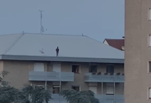 L'uomo sui tetti di Santa Rita