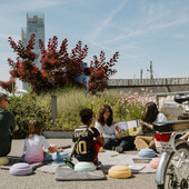 Pinacoteca Agnelli: la cargo bike biblioteca sulla Pista 500 chiude la stagione di attività per famiglie