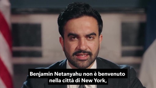 New York, il sindaco Mamdani contro Netanyahu: "Criminale di guerra, qui non è benvenuto" New York, il sindaco Mamdani contro Netanyahu: "Criminale di guerra, qui non è benvenuto"