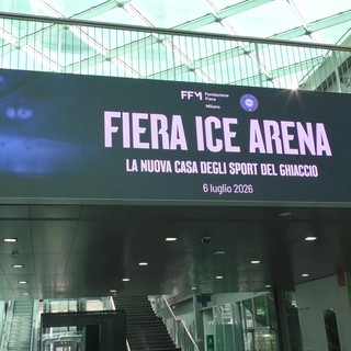 Sport: nasce Fiera Ice Arena, posa del primo pilastro a Rho Fieramilano Sport: nasce Fiera Ice Arena, posa del primo pilastro a Rho Fieramilano