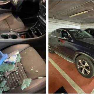 Nuovo assalto al parcheggio di piazza Sofia: decine di auto con vetri in frantumi