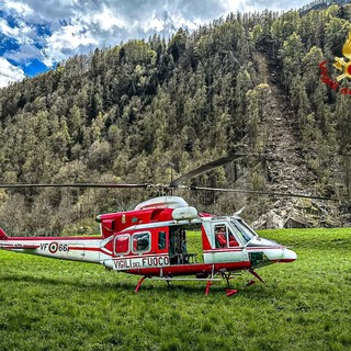 Grossa frana nei boschi della zona di Chialamberto: momenti di paura