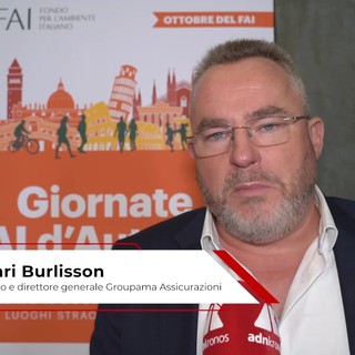 Cultura: Burlisson (Groupama), 'Con il Fai condividiamo un obiettivo comune, la protezione del territorio' Cultura: Burlisson (Groupama), 'Con il Fai condividiamo un obiettivo comune, la protezione del territorio'