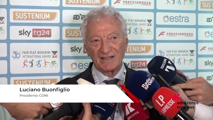 Buonfiglio (Coni): "Un anno di presidenza meraviglioso" Buonfiglio (Coni): "Un anno di presidenza meraviglioso"