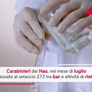 Controlli Nas sull'acqua in bar e ristoranti, irregolare più di un locale su due