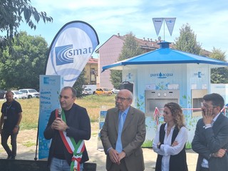 Nuovo punto Smat al Villaretto Nuovo punto Smat al Villaretto