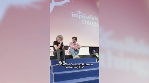Giffoni, Allevi ai ragazzi: "Rivendicate il diritto alla fragilità" Giffoni, Allevi ai ragazzi: "Rivendicate il diritto alla fragilità"