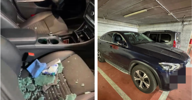 Vandali in azione in piazza Sofia (foto d'archivio) Vandali in azione in piazza Sofia (foto d'archivio)