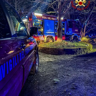 Intervento dei vigili del fuoco (foto d'archivio)
