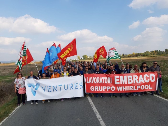 Embraco-Ventures, ispettori del Ministero del Lavoro allo stabilimento di Riva di Chieri