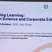 Formazione e intelligenza artificiale, Angelini Academy e UCL firmano un accordo triennale per studiare come cambiare l'apprendimento