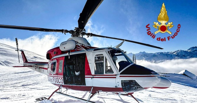 Valanga sul monte Jafferau a Bardonecchia: si cercano eventuali feriti