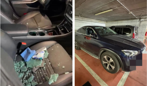 Vandali in azione in piazza Sofia (foto d'archivio) Vandali in azione in piazza Sofia (foto d'archivio)