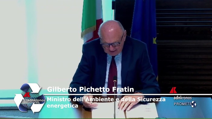 Sostenibilità: Pichetto Fratin, 'plastica riciclata è difficoltà presente'