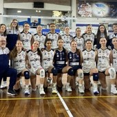 Le atlete che hanno conquistato il terzo posto regionale U14