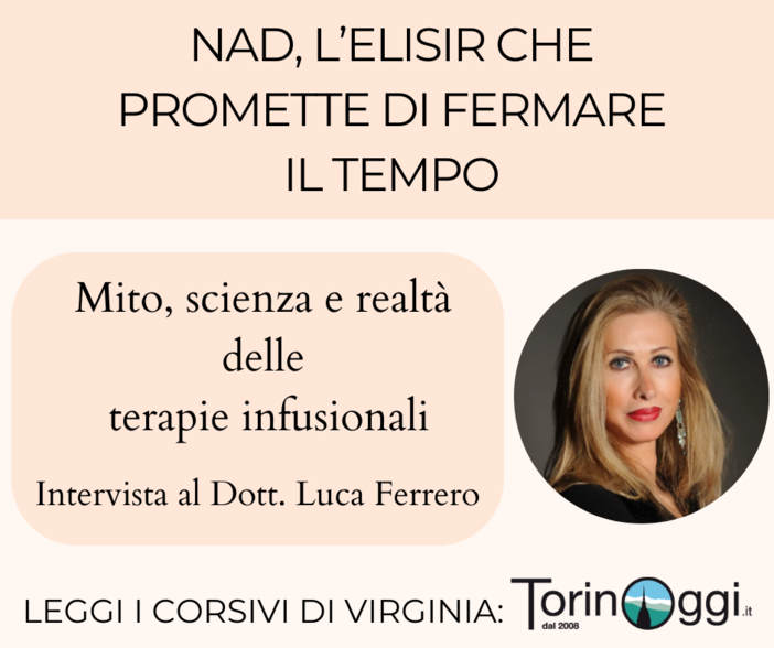 Nad, l'elisir che promette di fermare il tempo Nad, l'elisir che promette di fermare il tempo