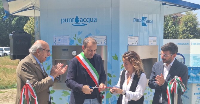 Nuovo punto Smat al Villaretto Nuovo punto Smat al Villaretto