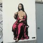 Una Gioconda con doppia mastectomia, il murale a Milano per la Giornata contro il cancro al seno