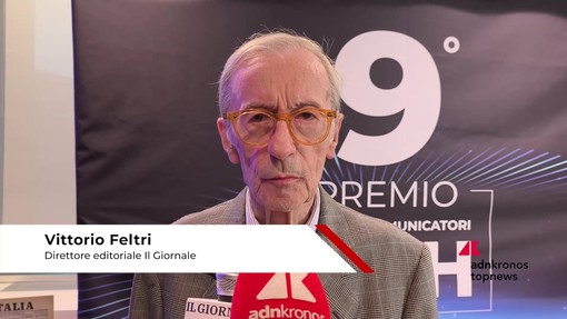 Informazione, Feltri (Il Giornale): "Biagi e Montanelli la mia ispirazione" Informazione, Feltri (Il Giornale): "Biagi e Montanelli la mia ispirazione"