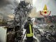 Incendio in una carrozzeria di Settimo: 20 squadre dei Vigili del fuoco impegnate Incendio in una carrozzeria di Settimo: 20 squadre dei Vigili del fuoco impegnate