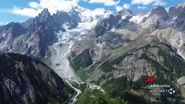 Carovana dei Ghiacciai 2026, Monte Bianco sempre più fragile
