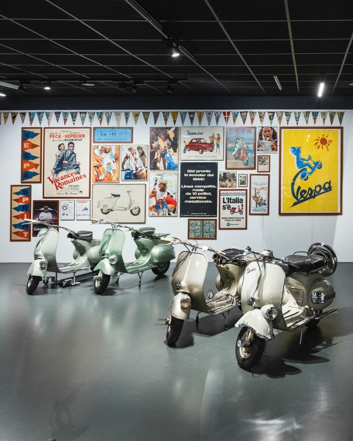 La Vespa arriva al Museo dell'Automobile: una mostra per gli 80 anni dell'icona a due ruote