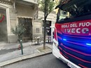 Incendio nel seminterrato di un palazzo in via Berthollet: i Vigili del fuoco domano le fiamme