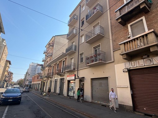 Lo stabile di via Nicola Fabrizi dove si è consumata la tragedia