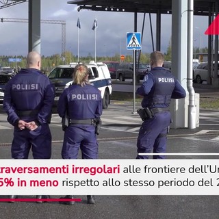 Ue, calano attraversamenti irregolari: 35% in meno
