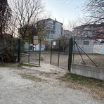 L'area cani di via Pinchia