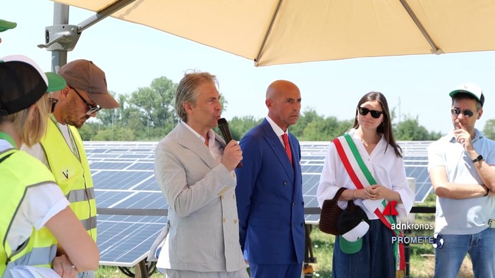 Energia: inaugurato a Poviglio l'impianto fotovoltaico di Viridis Energia