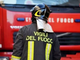 Angrogna: container in fuoco vicino alla Vaccera