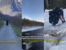 persone in bicicletta e panorami