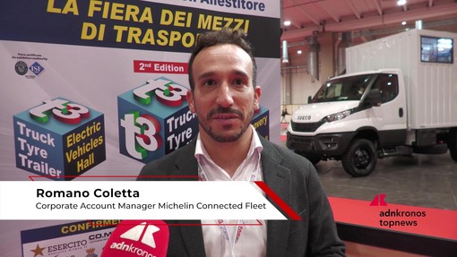 Fiere: Coletta (Michelin), 'rendiamo dati mobilità più efficienti, sicuri e sostenibili attraverso analisi dati' Fiere: Coletta (Michelin), 'rendiamo dati mobilità più efficienti, sicuri e sostenibili attraverso analisi dati'