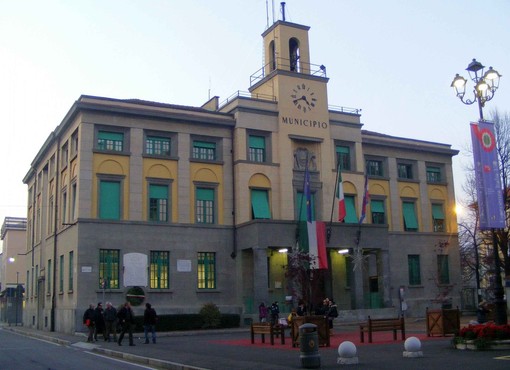Una immagine del Palazzo Comunale di Venaria