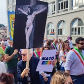 Silvio Viale al corteo del Pride